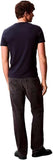 CK U COL T-shirt basic slim stretch BLU SCURO