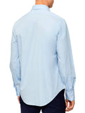 CK U PRE Camicia regular fit in poplin azzurro