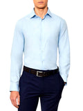 CK U PRE Camicia regular fit in poplin azzurro