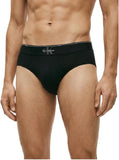 CK U.WEAR U Slip neri logo CK pacco da 3 nero
