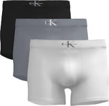 CK U.WEAR U Boxer parigamba colorati logo CK pacco da 3 multicolor