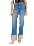 COLCCI Jeans vita alta lavaggio chiaro INDIGO