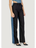 COLCCI Jeans denim bitessuto nero e denim BLU/NERO