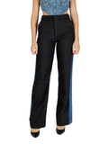 COLCCI Jeans denim bitessuto nero e denim BLU/NERO