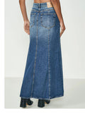 COLCCI Gonna lunga di jeans INDIGO