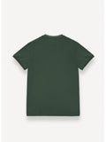 COLMAR OR. U T-shirt con riga in contrasto verde