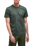 COLMAR OR. U T-shirt in cotone con logo verde
