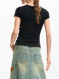 DESIGUAL T-shirt Dublin nero
