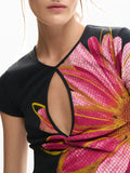 DESIGUAL T-shirt Dublin nero
