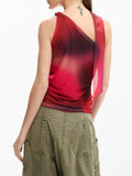 DESIGUAL Top Bratislava rosso