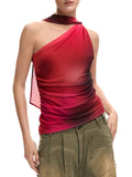 DESIGUAL Top Bratislava rosso