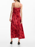 DESIGUAL Abito lungo Madison rosso