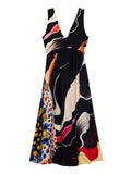 DESIGUAL Abito Japan opart nero