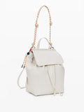 DESIGUAL ACC Zaino half logo luena mini beige