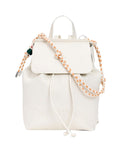 DESIGUAL ACC Zaino half logo luena mini beige