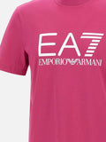EA7 U T-shirt maxi logo EA7 fucsia fucsia