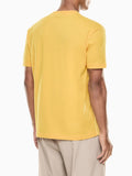 EA7 U T-shirt con macrologo oro