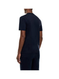 EA7 U T-shirt con macrologo blu
