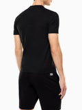 EA7 U T-shirt con maxi logo EA7 nero