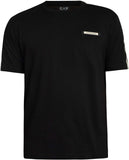 EA7 U T-shirt girocollo logo series nero