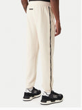 EA7 U Pantalone sportivo con banda laterale beige