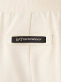 EA7 U Pantalone sportivo con banda laterale beige