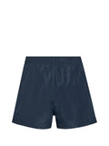 EA7 U Costume shorts con logo BLU/ARGENTO