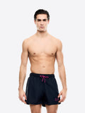 EA7 U BOxer mare pantaloncini da bagno logo EA7 BLU/FUCSIA