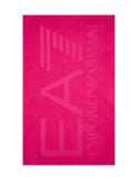 EA7 U Telo mare con logo in tinta fucsia