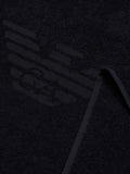 EA7 U Telo mare con macrologo in tinta nero