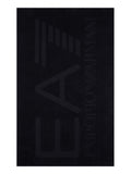 EA7 U Telo mare con macrologo in tinta nero