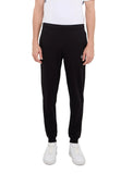 EA7 U Pantalone sportivo con polsino nero