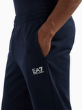 EA7 U Pantalone sportivo con polsino blu