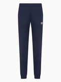 EA7 U Pantalone sportivo con polsino blu