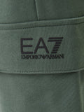 EA7 U Pantaloni tuta con tasconi e logo EA7 verde