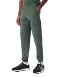 EA7 U Pantaloni tuta con tasconi e logo EA7 verde