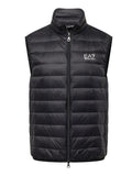 EA7 U gilet leggero trapuntato nero