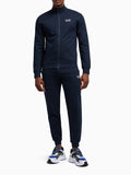 EA7 U Tuta 2 pezzi logo piccolo EA7 blu