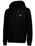 ELLESSE U Felpa Leonardo con cappuccio nero