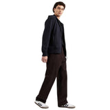 ELLESSE U Felpa zip e cappuccio Leonardo nero