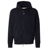 ELLESSE U Felpa zip e cappuccio Leonardo nero