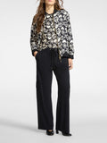 E.MIRO' MAIN Pantaloni cargo in jersey nero