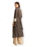 EMMEMARELLA1 Casacca kimono Acanto fantasia a pois kaki