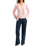 EMMEMARELLA1 Blusa acetata morbida rosa