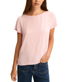 EMMEMARELLA1 Blusa acetata morbida rosa