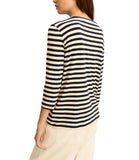 EMMEMARELLA1 T-shirt a righe blu