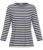 EMMEMARELLA1 T-shirt a righe blu