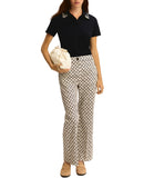 EMMEMARELLA1 Polo onirica con dettaglio strass blu