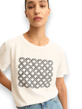 EMMEMARELLA1 T-shirt stampa Racconto B.CO/BLU
