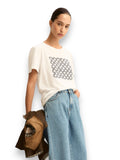 EMMEMARELLA1 T-shirt stampa Racconto B.CO/BLU
